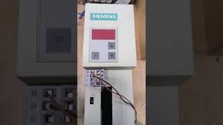 Siemens master drive testing #electronic #invt #pakistan #electrical #siemens #masterdrive#siemens