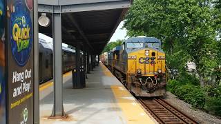 CSX manifest passing Roselle Park