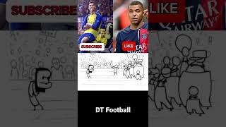 Ronaldo vs Mbappe #dtfootball#shorts......