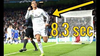 TOP 8 GOLS MAIS RÁPIDOS DO FUTEBOL