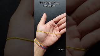 Trick Memunculkan Karet di tangan #sulapkaret #carasulapkaret #rubberbandmagictrick #tricksulap