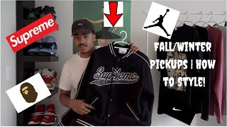 Fall/Winter Pickups | Supreme, Cactus Jack, ROTY Jordan 1, Bape, Stussy + More