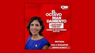 Paula Bogantes, jerarca del MICITT, nos acompaña esta noche en El Octavo Mandamiento