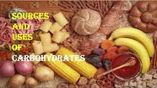 TOPIC: SOURCES AND USES OF CARBOHYDRATES CHEMISTRY10 LECTURE79 UNIT:13