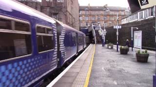 Abellio Scotrail Class 320415 departs Queens Park