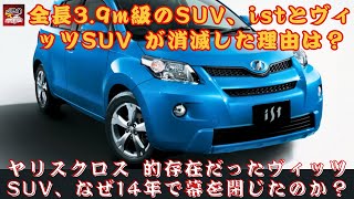 【トヨタ「ist」 】全長3.9m級のSUV、トヨタ「ist」と「ヴィッツSUV」が消滅した理由は？次世代モデルへの道筋は？【JBNカーニュース 】