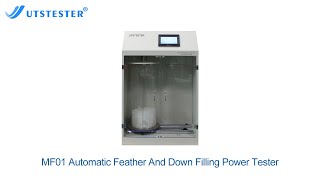 MF01 Automatic Feather and Down Filling Power Tester