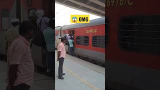 Risky Life Rail Journey #railway #life #india