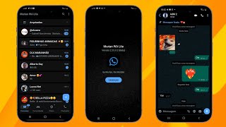 SAIU! NOVO WHATSAPP AMOLED LITE COM FUNÇÃO DE EDITAR AS MENSAGEM,FIXA CONVERSAS,EMOJIS IOS 16.4