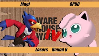 Warehouse War 4 - Top 64 LR6 - Magi (Falco) vs CPU0 (Jigglypuff)