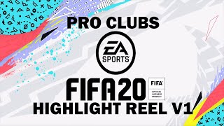 FIFA 20 PRO CLUBS HIGHLIGHTS V1