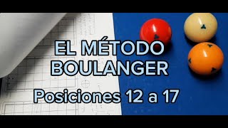 EL MÉTODO BOULANGER - Ep.4: posiciones 12 a 17. Billar a 3 bandas