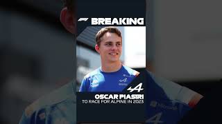 Oscar Piastri to Alpine in 2023! #shorts #f1 #alpine #formula1