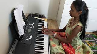 Samajavaragamana Piano Cover| Sharanya| Instrumental| Ala Vaikuntapuram Lo| Thaman