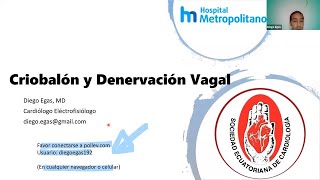 Denervación Parasimpatica en la Ablación de Fibrilación Aurícular: Radiofrecuencia vs Crioablación