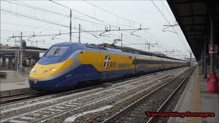 ETR 500 DIAMANTE 2.0 RFI IN TRANSITO A BOLOGNA CENTRALE! NCL NAPOLI C.LE-MILANO C.LE