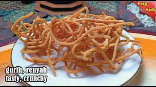 Resep Camilan Gurih dan Renyah I Resep Muruku Khas India I Murukku Recipe Home Cooking