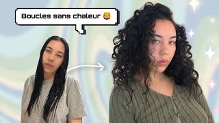 BOUCLES SANS CHALEUR, LA MEILLEURE TECHNIQUE SANS ABÎMER SES CHEVEUX ! Curly hair