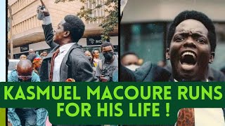 SHOCKING:Watch How Kasmuel Makoure Ran Into Hiding After He Suspected He Was Being Trailed By Police