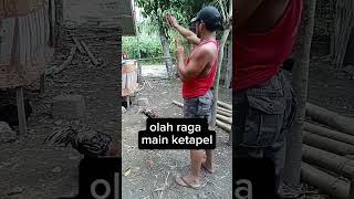 Tak coba tembak pakek ketapel