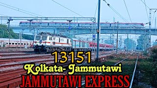 13151-Kolkata Jammutawi Express Departure Lucknow Yard | Jammutawi Express | Kolkata Jammutawi Exp