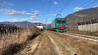 TANTISSIMI TRANSITI SULLA BRENNERO IN 4K. #brennerbahn #ferroviadelbrennero #taurus #vectron