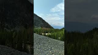 This is one Huge Old Silver Mine ontop this mountain  in the east Kootenays of B.C.