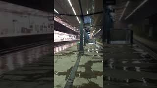 Lluvias y truenos en la estación de Boulogne 13/11/2021