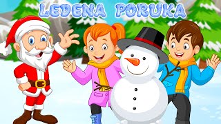 Ledena poruka ❄️ NOVOGODIŠNJA PESMA ZA DECU ❄️ Praznična pesmica | Pesmica o Deda Mrazu | Zvončići