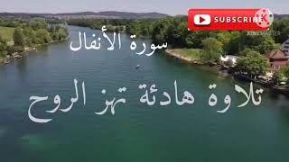 Recitation de coran 💚 Voix douce 💚 Détente pour bien dormir 💚تلاوة هادئة للنوم  (سورة الأنفال)