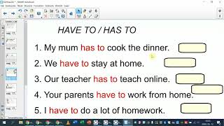 "Have to" használata - ESL