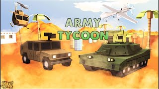 ROBLOX ARMY TYCOON NEW OP REBIRTH/BUILDING GLITCH (MAX BASE)