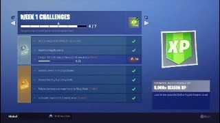 Fortnite SEASON 5 WEEK 1 COMPLETE CHALLENGES GUIDE!