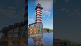 Light house timelapse #minecraft #shorts