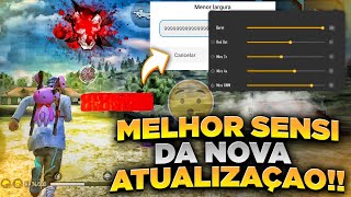 MELHOR SENSIBILIDADE E DPI PARA SUBIR CAPA NA NOVA ATUALIZAÇÃO DO FREE FIRE!! dpi para dar capa!!