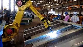 Welding by Refurbished Fanuc R 2000iA165F RJ3iB