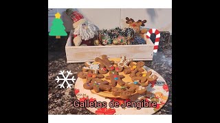 Como hacer galletas de jengibre súper facil