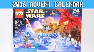 LEGO Toys | Star Wars Advent Calendar 2016 Stop motion build 75146