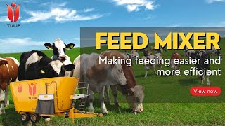 🌾 The key to improve feeding efficiency - high performance feed mixer 🐄#Animalhusbandrymachinery