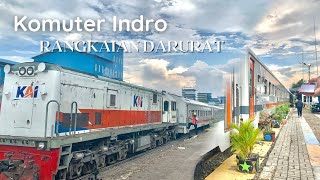 KETURUTAN NAIK KOMUTER SINDRO - Naik Kereta Api Lokal Komuter Sidoarjo-Indro