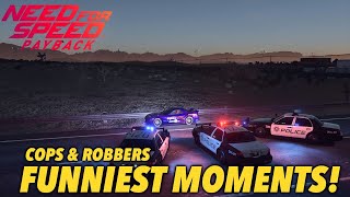 COPS & ROBBERS FUNNIEST MOMENTS!!! (Need For Speed Payback Online)