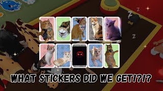 WHAT STICKERS DID WE GET !! Adopt Me!