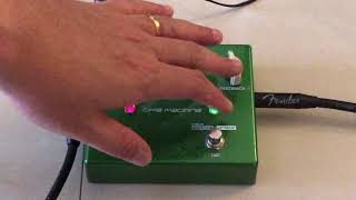 VOX Joe Satriani Time Machine Delay Pedal JAPAN Performance Test