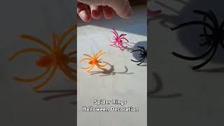 Spider Rings Halloween Decoration