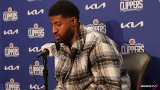 L.A. Lakers @ L.A. Clippers Paul George Post-Game Interview #nba #clippersnation #paulgeorge