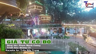 Giã Từ Cố Đô - Quang Lê Karaoke