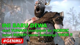 PEMBUNUH DEWA!! God Of War Nordic before Ragnarok #3 [Gamer Anti Mual Muntah] GENMU PC