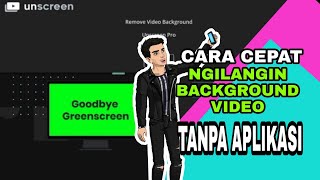 cara menghilangkan background video tanpa green screen | aplikasi