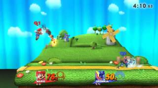 Mario VS Greeninja - Super Smash Bros. For Wii U - For Glory - 2016