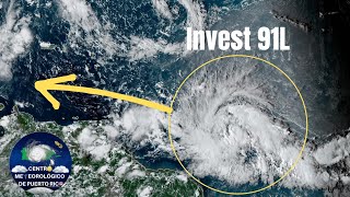 INVEST 91L| UNA TORMENTA TROPICAL ES POSIBLE SOBRE EL MAR CARIBE ESTA SEMANA